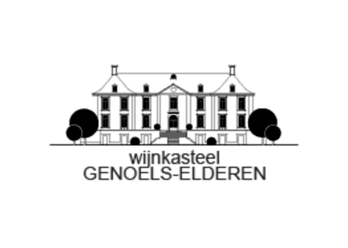 Wijnkasteel Genoels-Elderen - België (logo)